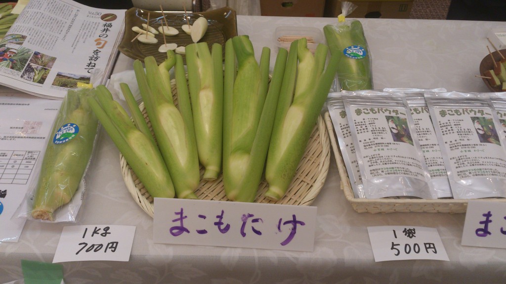 むきたい衝動にかられる、まこもたけちゃん。